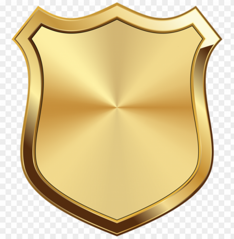 badge gold transparent image HighQuality PNG Isolated Illustration