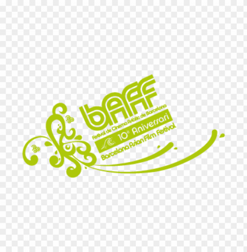 baff vector logo PNG Isolated Object with Clear Transparency