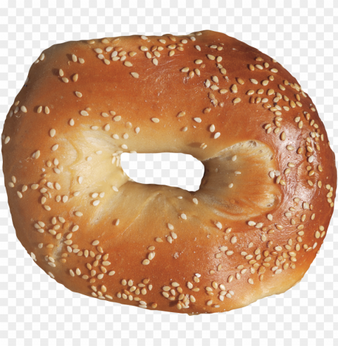 bagel food clear background PNG Image with Isolated Icon