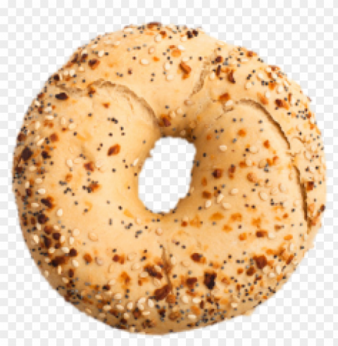 bagel food no background PNG graphics with transparent backdrop