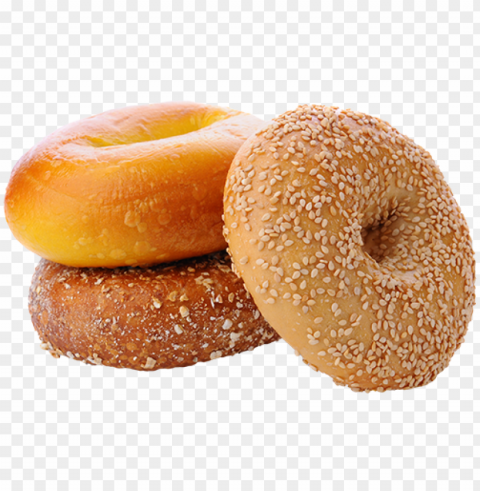 bagel food background PNG images with transparent space
