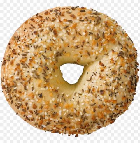 Bagel Food Transparent PNG Image With Clear Isolated Object