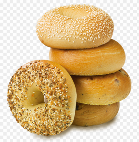 bagel food wihout PNG Image Isolated with Clear Background