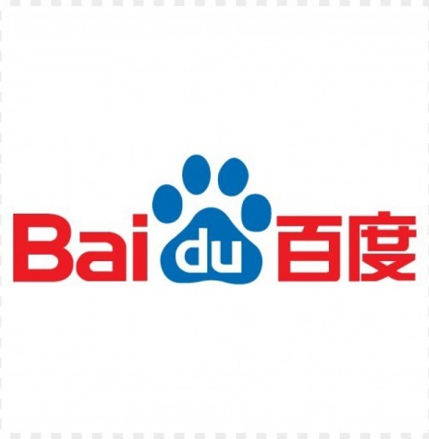 baidu logo vector Isolated Icon in HighQuality Transparent PNG