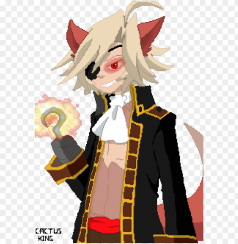 bakugou the pirate fox - vocaloid x fnaf Transparent PNG images for graphic design