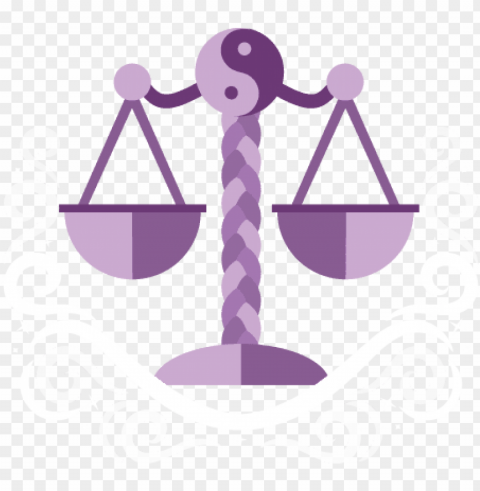 balanced libra is the sign of the scales ruled by PNG Graphic Isolated on Transparent Background