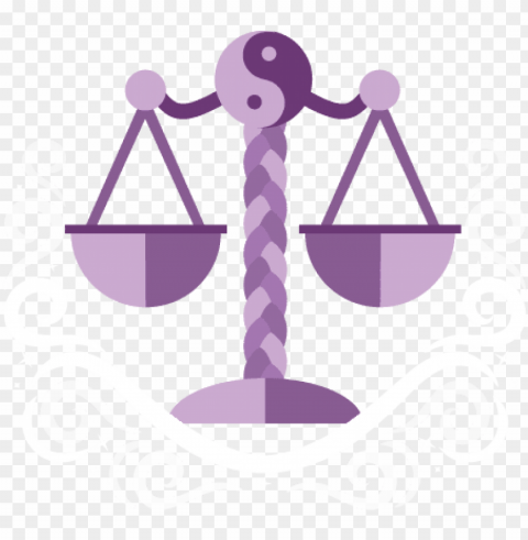 Balanced Libra Is The Sign Of The Scales Ruled By PNG Graphic Isolated On Transparent Background