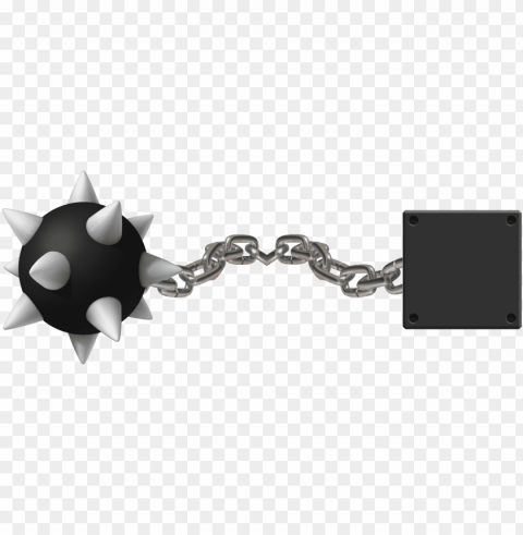 ball n chain - super mario spike ball PNG images with no background necessary