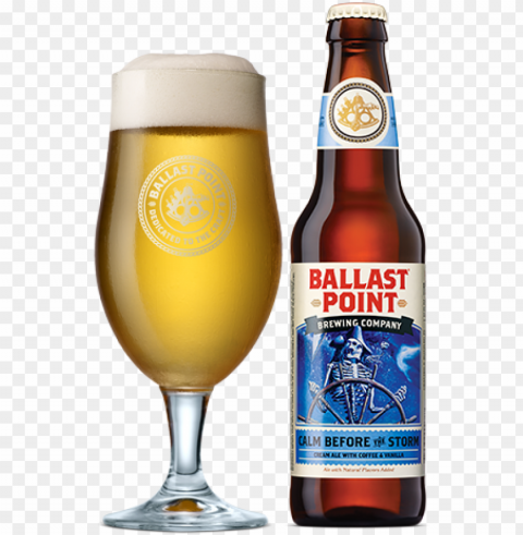 ballast point calm before the storm - ballast point moscow mule beer Isolated Element with Clear PNG Background