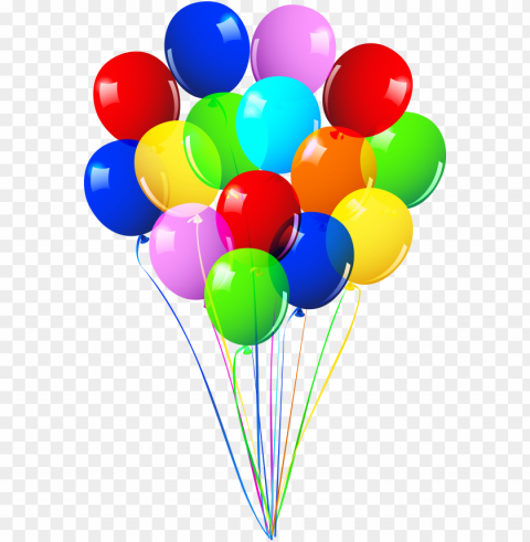 balloon svg streamer - bunch of balloons HighResolution Transparent PNG Isolation