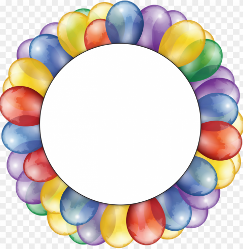 balloons circle frame copy space image - balloon circle PNG with clear background extensive compilation PNG transparent with Clear Background ID c569a57c