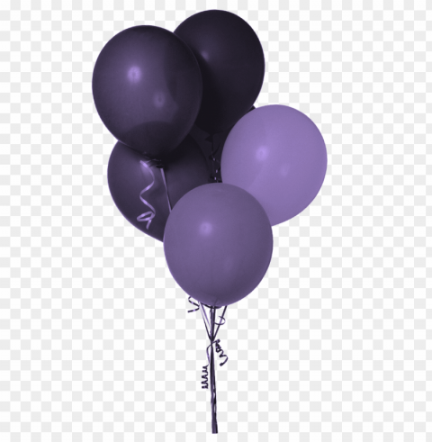 Balloons Isolated Artwork On Clear Background PNG