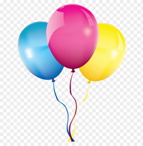 balloons Isolated Design Element in PNG Format