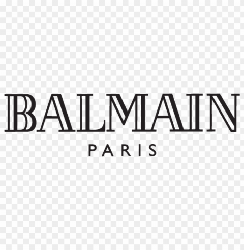 balmain logo vector Transparent Background PNG Isolated Icon