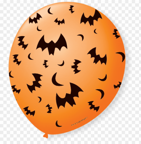 Balões Elaborados - Balões Halloween Morcego PNG Clipart With Transparent Background