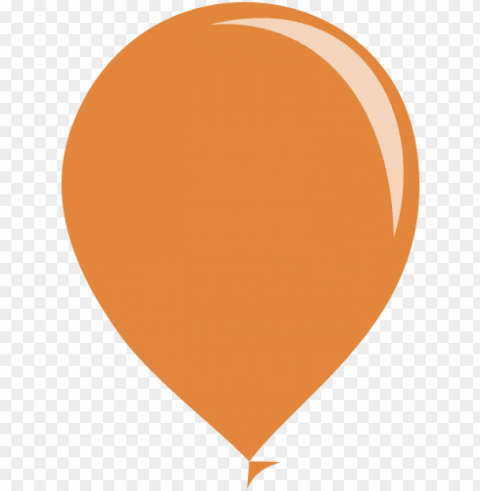 balões personalizados curitiba - balao laranja PNG Graphic with Isolated Transparency