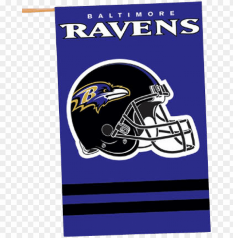 baltimore ravens banner flag PNG Image with Isolated Subject