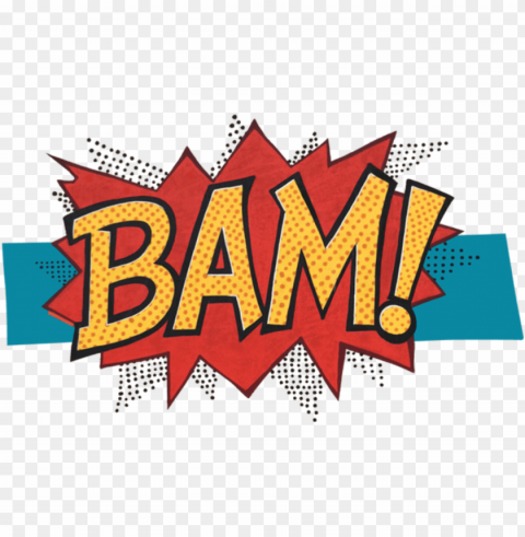 bam comic PNG Image with Isolated Graphic