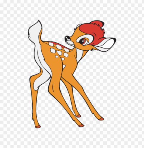 bambi logo vector download free Transparent PNG pictures for editing