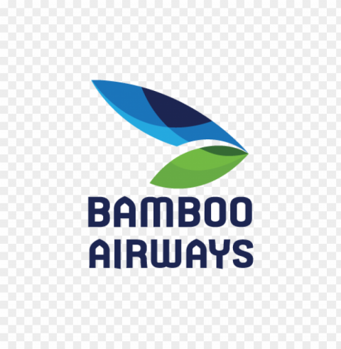 bamboo airways brand logo in vector format Isolated PNG Image with Transparent Background