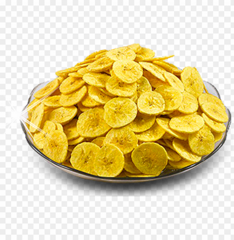 banana chips PNG with Isolated Object