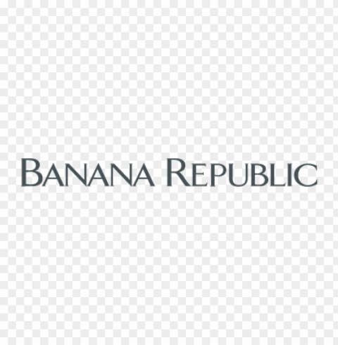 banana republic vector logo free download Isolated Character in Transparent PNG