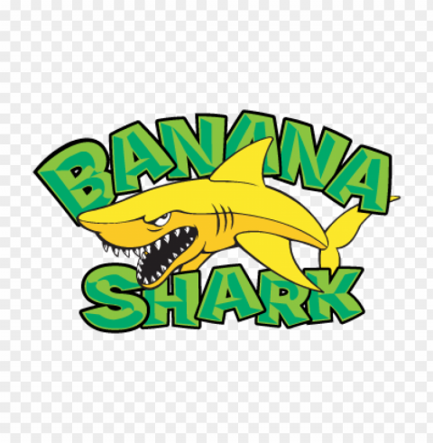 banana shark logo vector free download Transparent PNG Isolated Graphic with Clarity