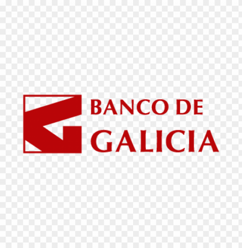 banco de galicia vector logo PNG for free purposes