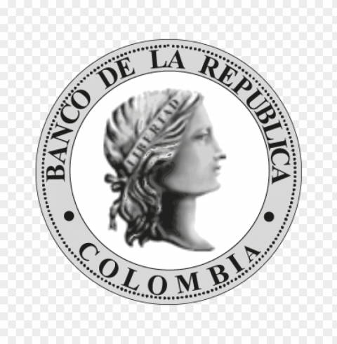 banco de la republica vector logo free PNG Graphic Isolated on Transparent Background
