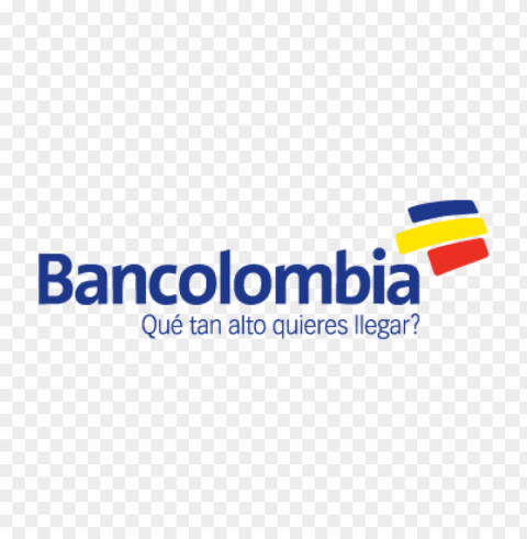 bancolombia logo vector Isolated Icon in HighQuality Transparent PNG