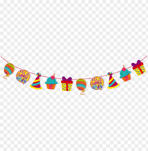 banderin para fiesta de cumpleanos - feliz cumpleaños banderines PNG graphics for free