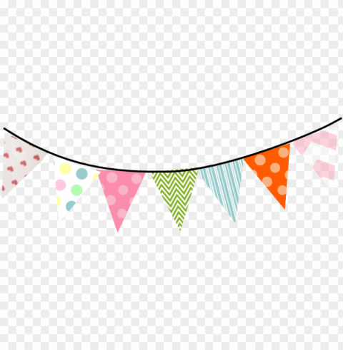 banderines de cumpleaños PNG Image Isolated with Clear Background