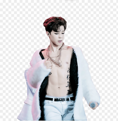 bangtan boys - jimin before and after bts Clear Background PNG Isolated Item