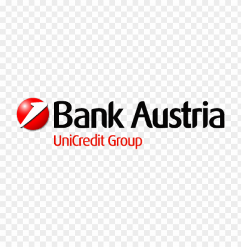 bank austria unicredit vector logo PNG transparent pictures for projects