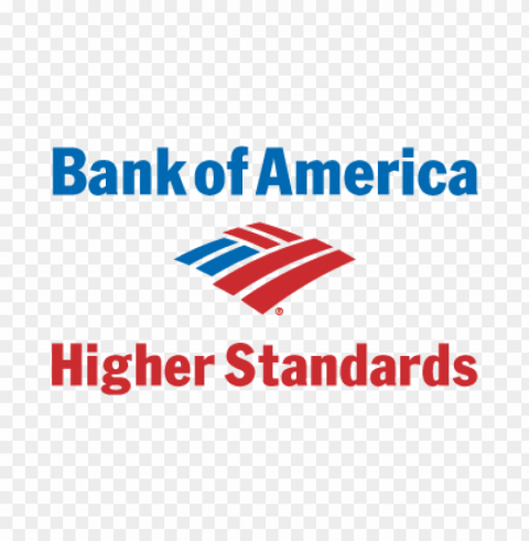 bank of america eps vector logo PNG images with alpha mask