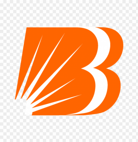 bank of baroda vector logo Transparent image