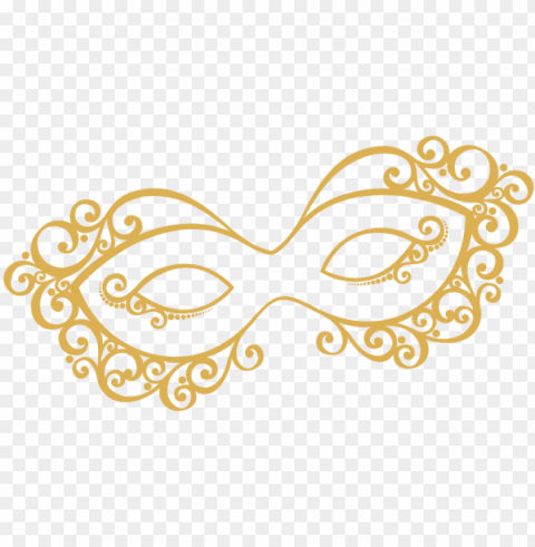 banner freeuse stock collection of gold high quality - gold masquerade mask clipart PNG images without subscription