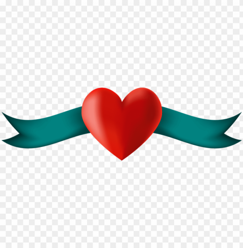 banner heart placeholder ribbo PNG images for banners