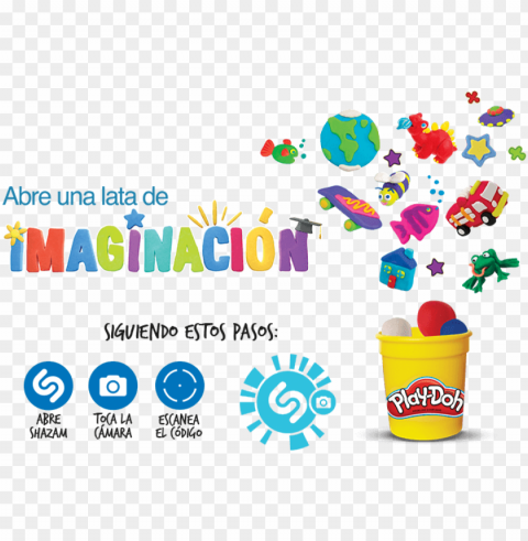 Banner Img - Play Doh Transparent Background PNG Isolated Design