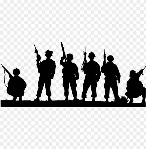 banner library stock clip art army free pinterest - soldiers clipart black and white PNG images with no background assortment