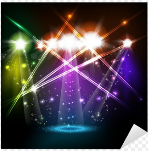 banner neon light stage background for your text sticker - banner neon light stage background Free PNG images with alpha channel