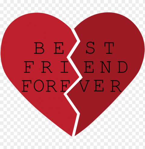 banner royalty free best friends heart clipart - best friends heart Clear Background PNG Isolated Element Detail