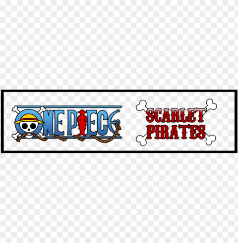 banner scarlet pirates-0 - one piece PNG transparent images for printing