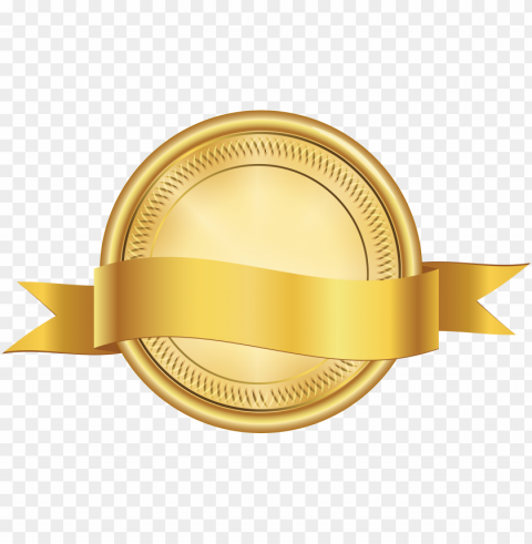 banner seal Isolated Artwork on Transparent PNG