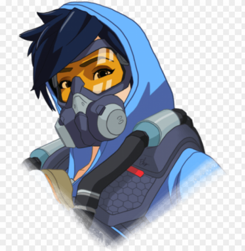 banner transparent download overwatch fan art genji - overwatch fanart tracer graffiti PNG images without BG