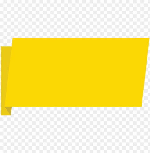 banner yellow Isolated Subject on HighQuality PNG PNG transparent with Clear Background ID f7ef8f9d