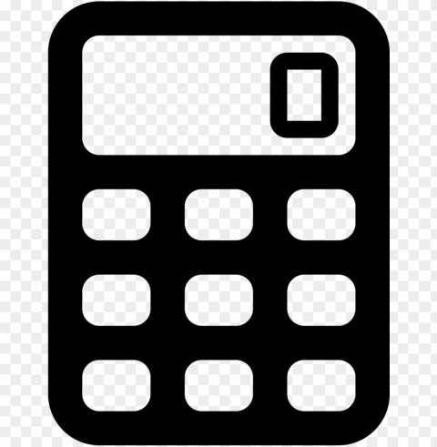 bannercalculator icon free and - calculator icon black and white PNG images for banners