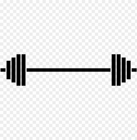 Barbell PNG Isolated Design Element With Clarity