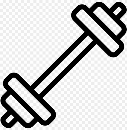 barbell PNG Isolated Object on Clear Background PNG transparent with Clear Background ID cb1fc2d4