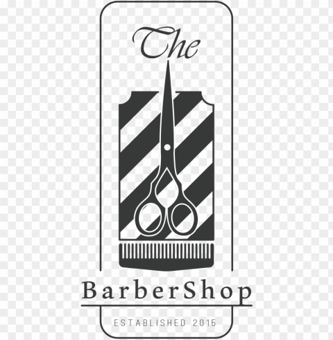 barbers pole logo hairstyle - 3d barber shop logos on brick background sturdy waterproof PNG for social media